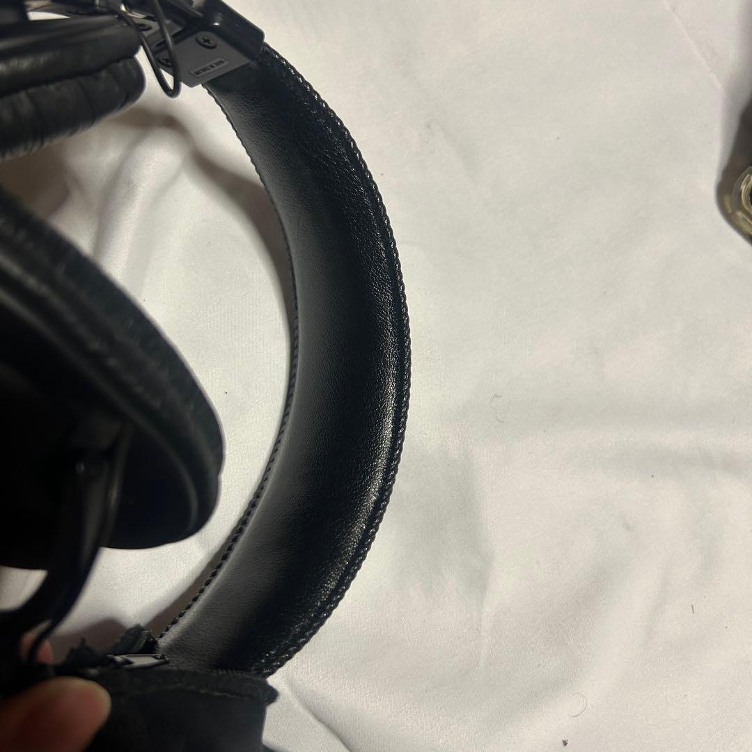 SONY MDR-7506モニターヘッドホン【動作確認済/交換用イヤーパッド付】