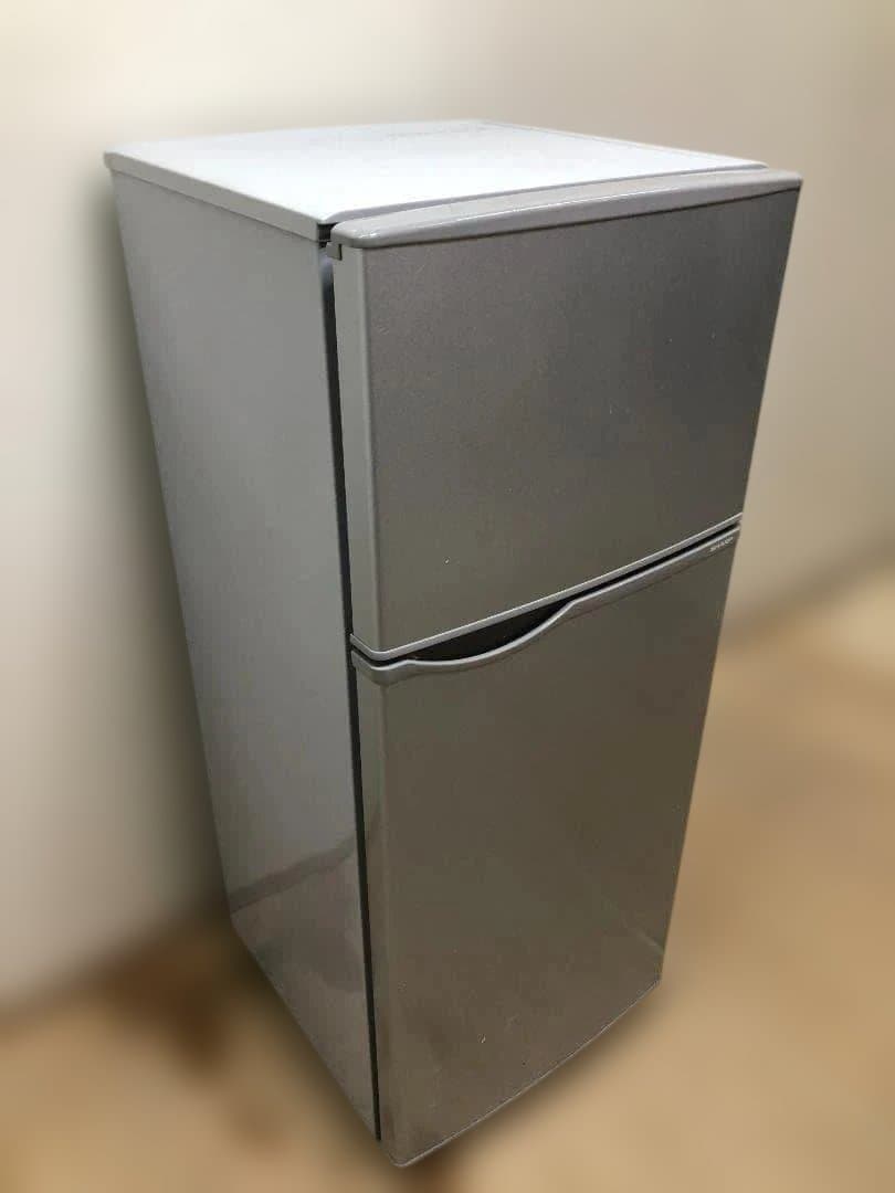 シャープ 冷蔵庫 SJ-H12B-S 2017年製 118L 250320-