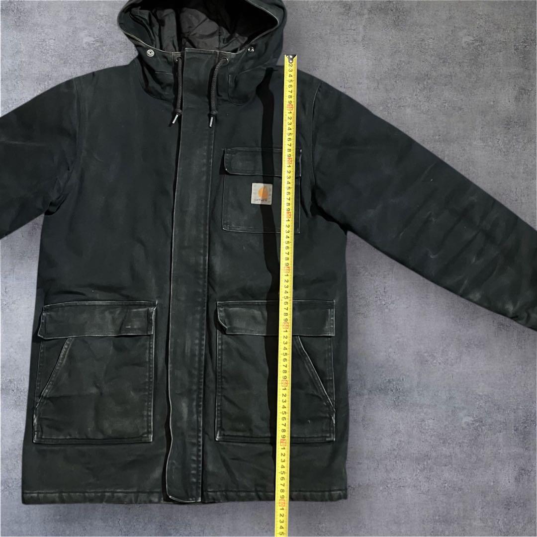 Carhartt WIP SIBERIAN PARKA 黒M フェード雰囲気