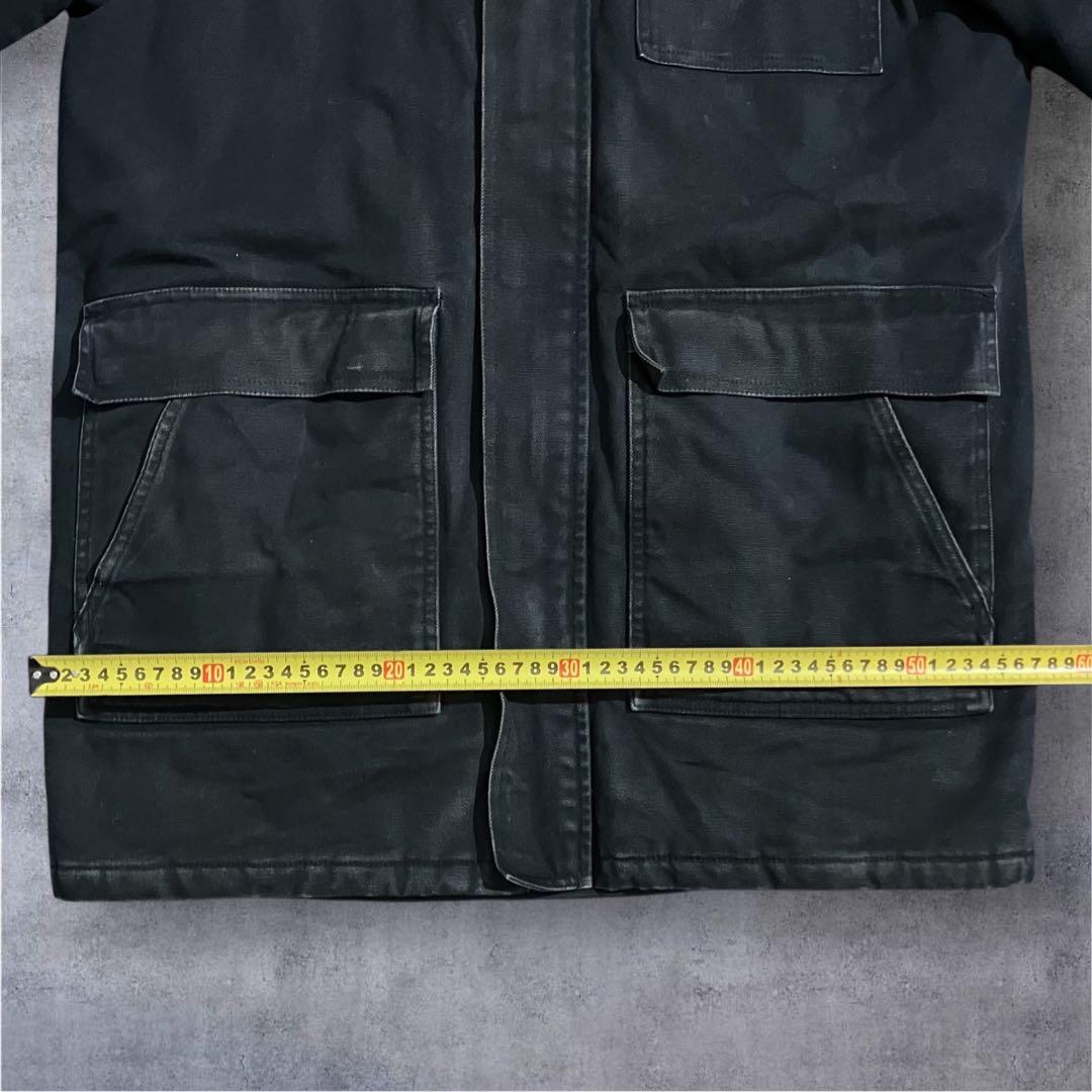 Carhartt WIP SIBERIAN PARKA 黒M フェード雰囲気