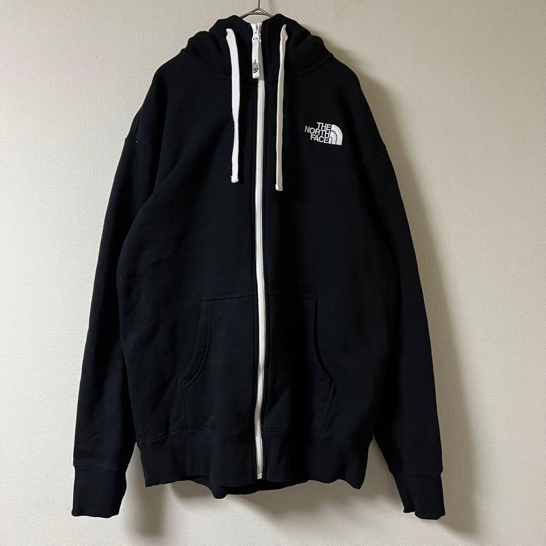 THE NORTH FACE/リアビューフルジップフーディ/L/ブラック