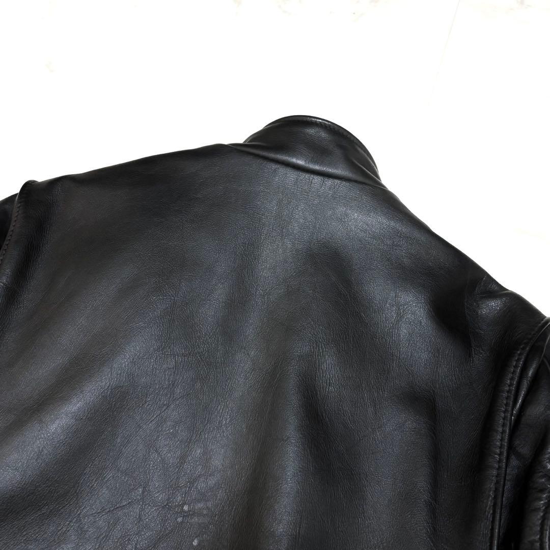 Schott ショット 641 シングルライダースジャケット 36 ボア付き