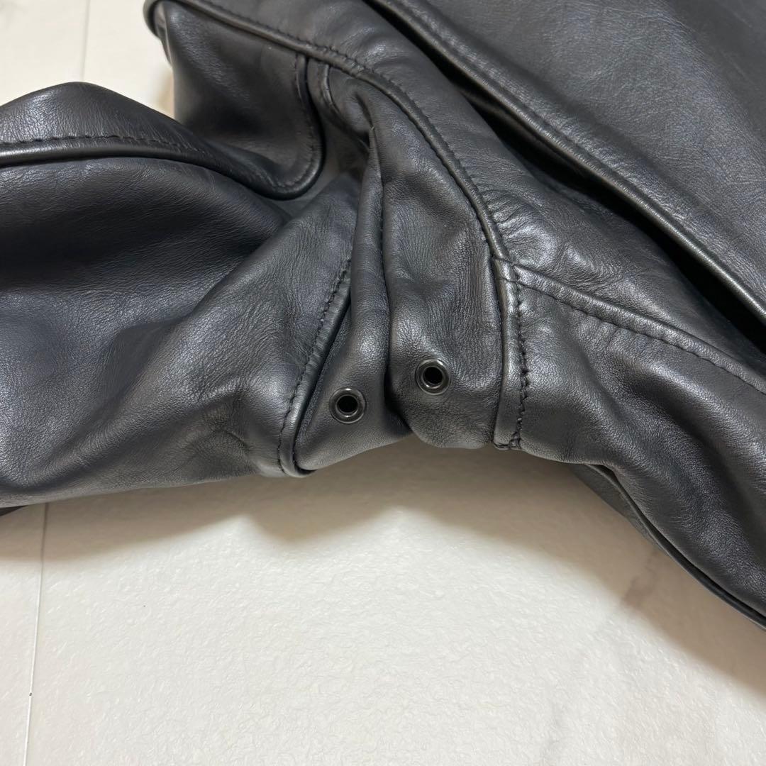 Schott ショット 641 シングルライダースジャケット 36 ボア付き