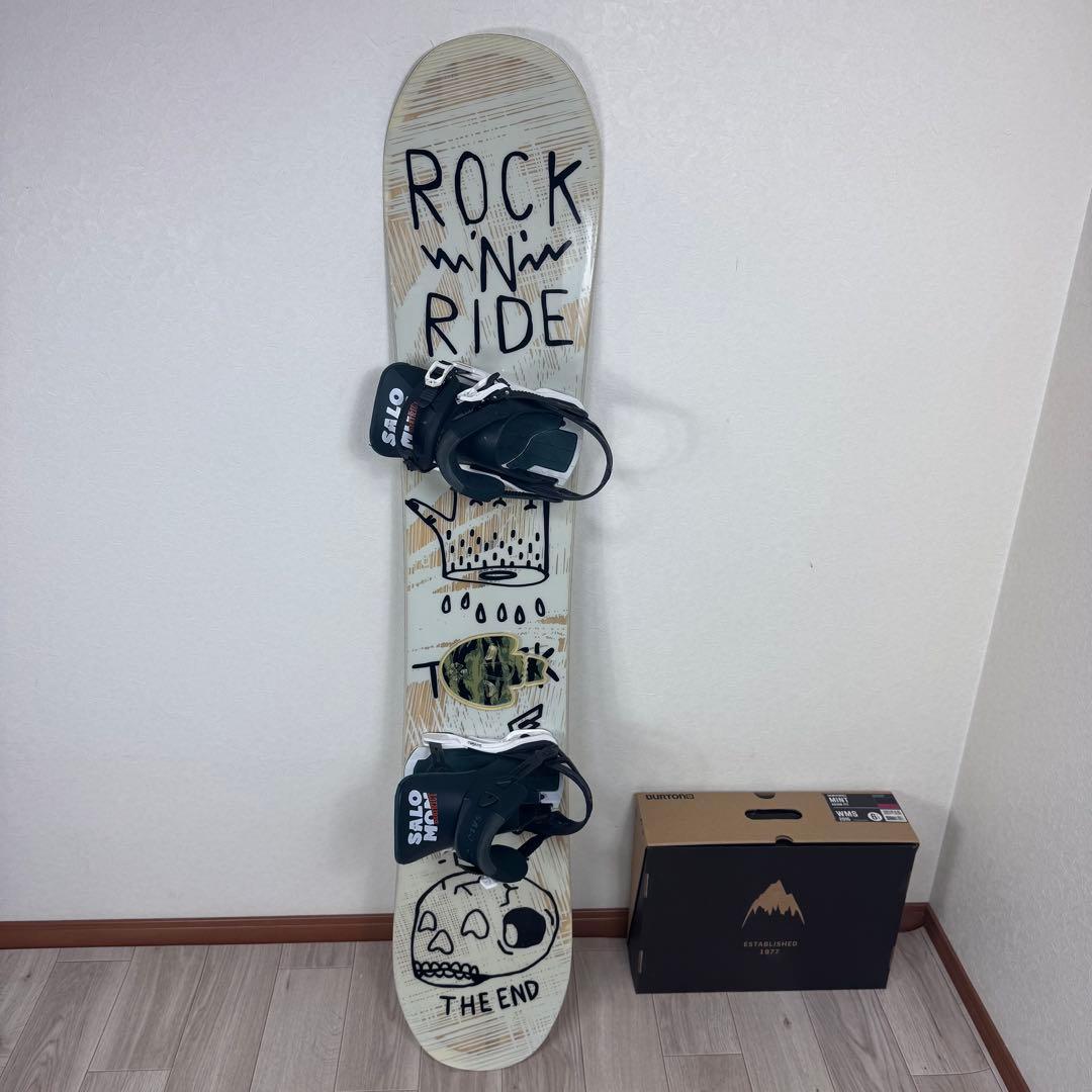 FANATIC T-DECK 153cm スノーボードセット