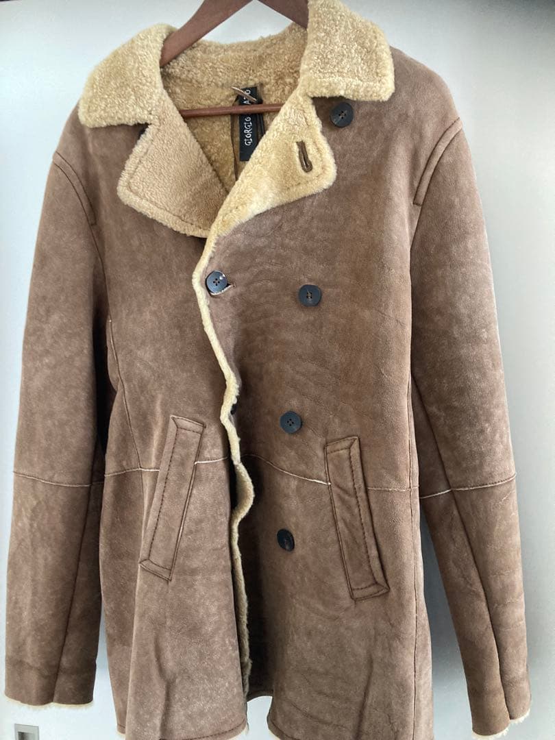 T*a様 GIORGIO BRATO ブラウン レザー　ムートン　ジャケット