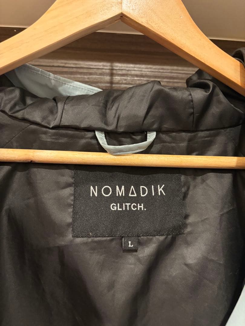 NOMADIK GLITCH JKT BLUE GRAY Lサイズ