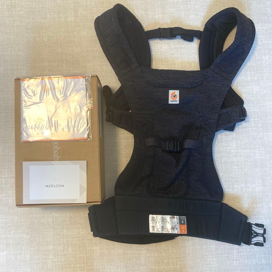 【美品】エルゴベビー/ エアルーム /ブラック