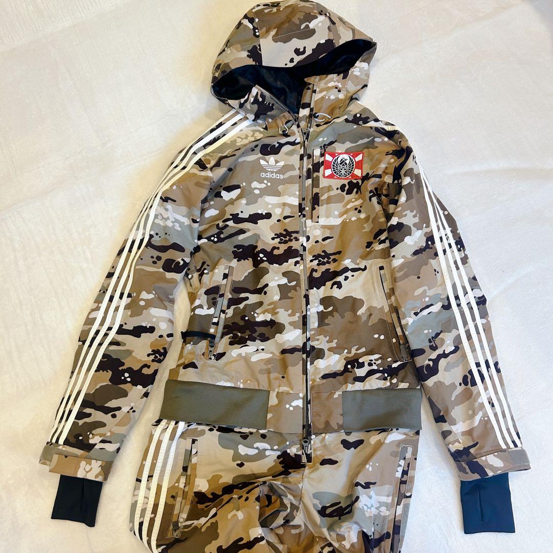 希少 シグネチャー adidasスノーボード 國母和宏 ウェア カモフラ XS