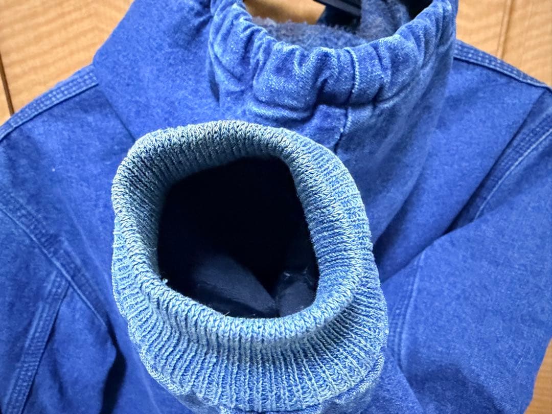 【USA製】カーハート アクティブジャケット デニム L(レディース）男性着用S