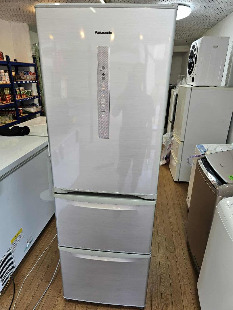 【福岡限定】冷蔵庫　3ドア　Panasonic NR-C37DM-S 365L