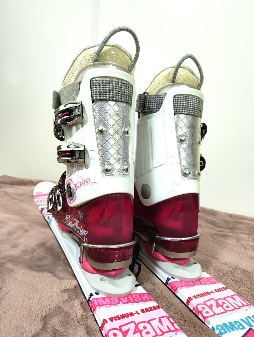 美品　ゲンファクトリー GEN FACTORY　スキーブーツ　25cm ピンク