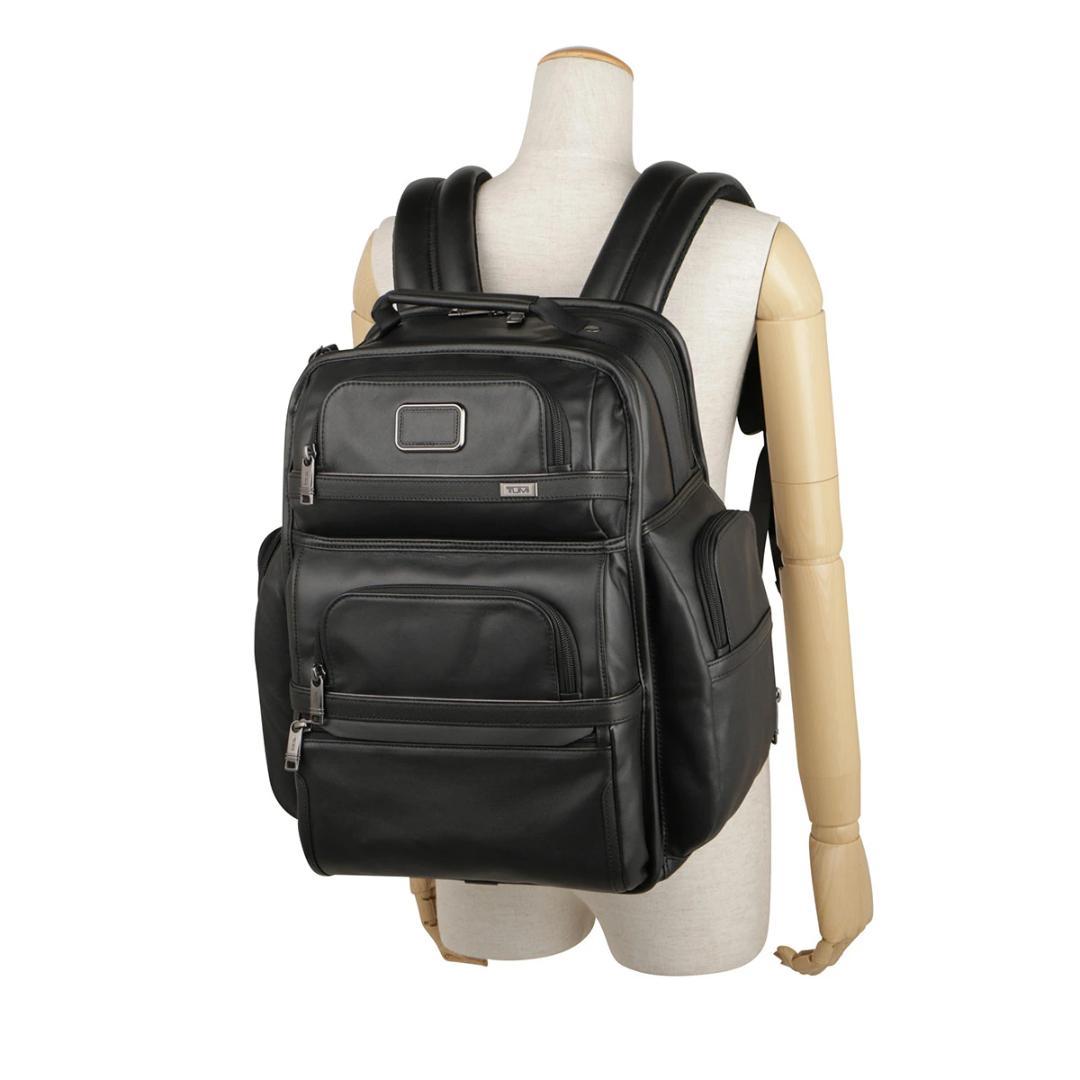 【美品】レザー アルファ ブリーフパック ALPHA 3 TUMI トゥミ