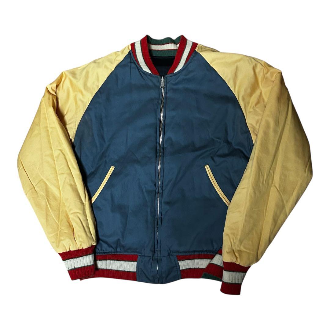 中古品 old PHERROW'S 匠 リバーシブル スカジャン L