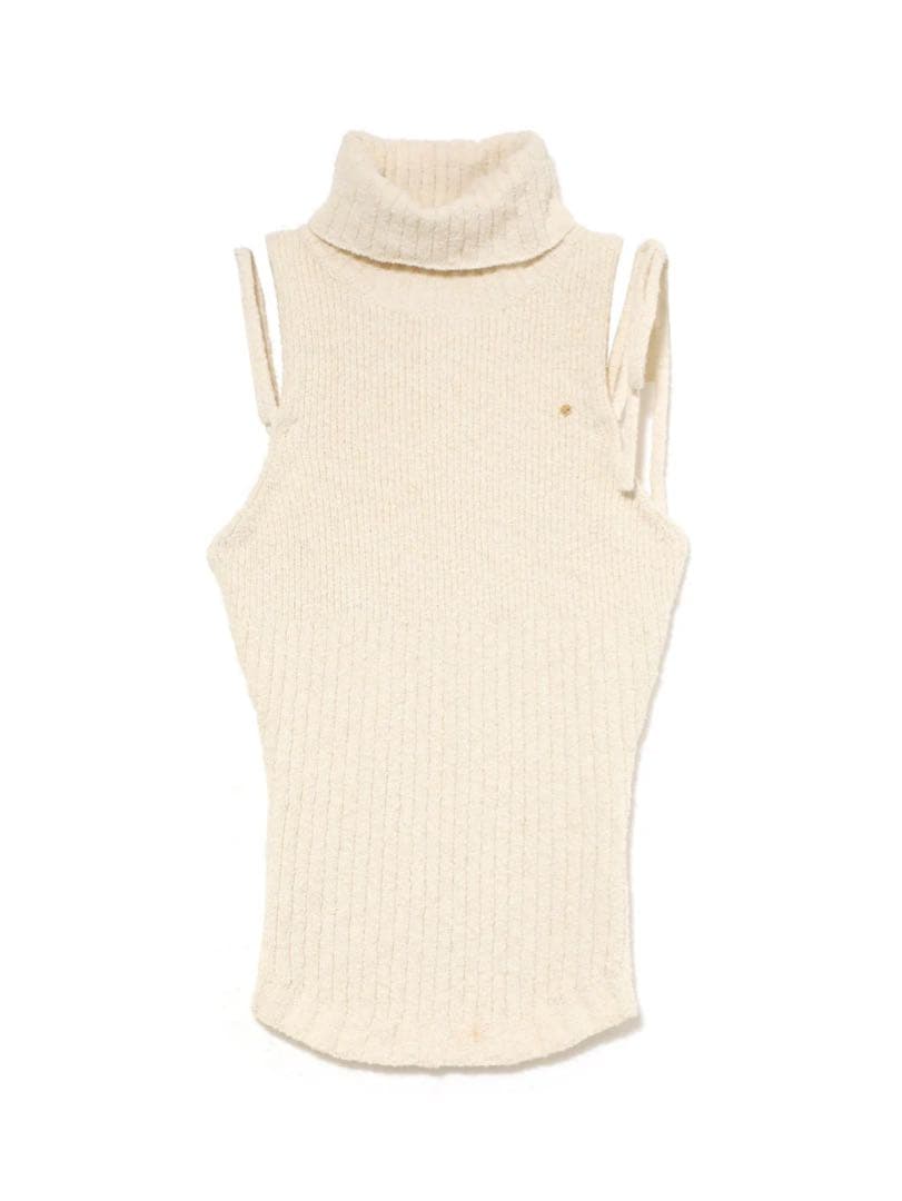 トップス andmary Rumi knit tank write