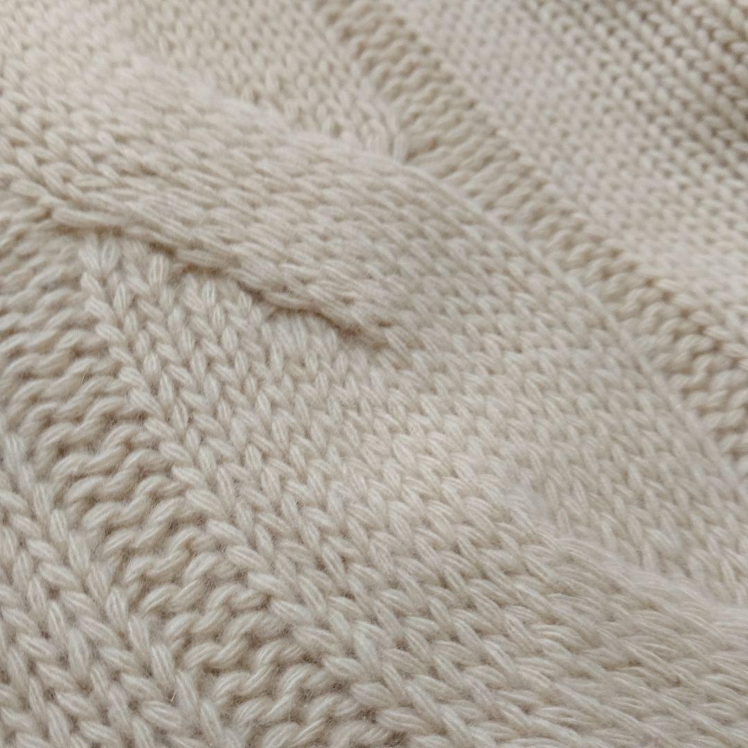 カシミヤ最高峰★Barrie Scotlandスコットランドバリーの厚手セーター