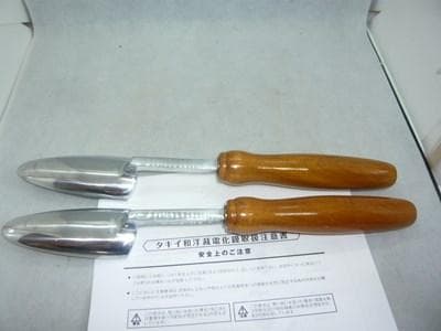 未使用品　タキイ和裁電化鏝　和裁コテ　和裁こて　タキイ製　鏝２本付