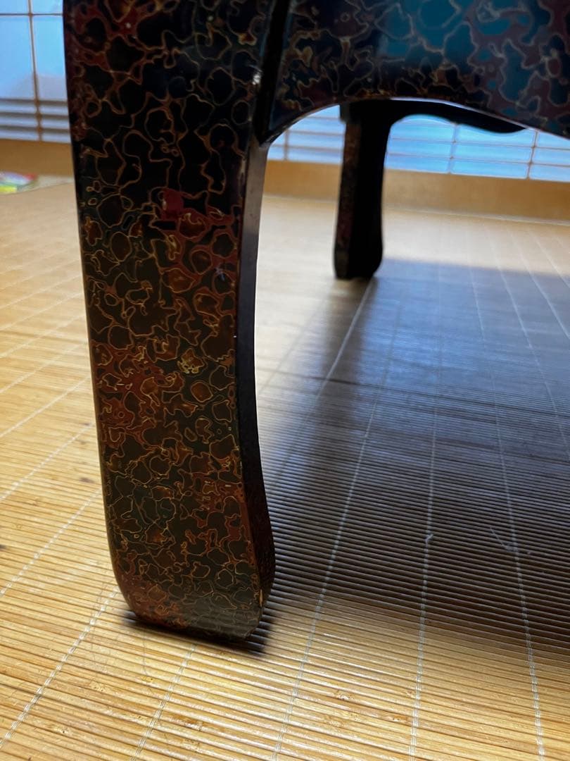 津軽塗り　座卓　テーブル（直接受け渡し可）