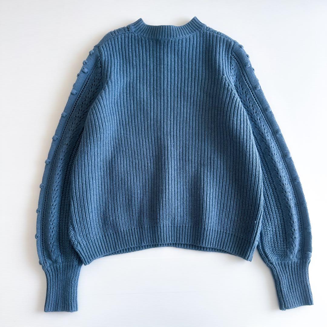 SÉZANE (セザンヌ) / ニット セーター 立体編み ブルー XS