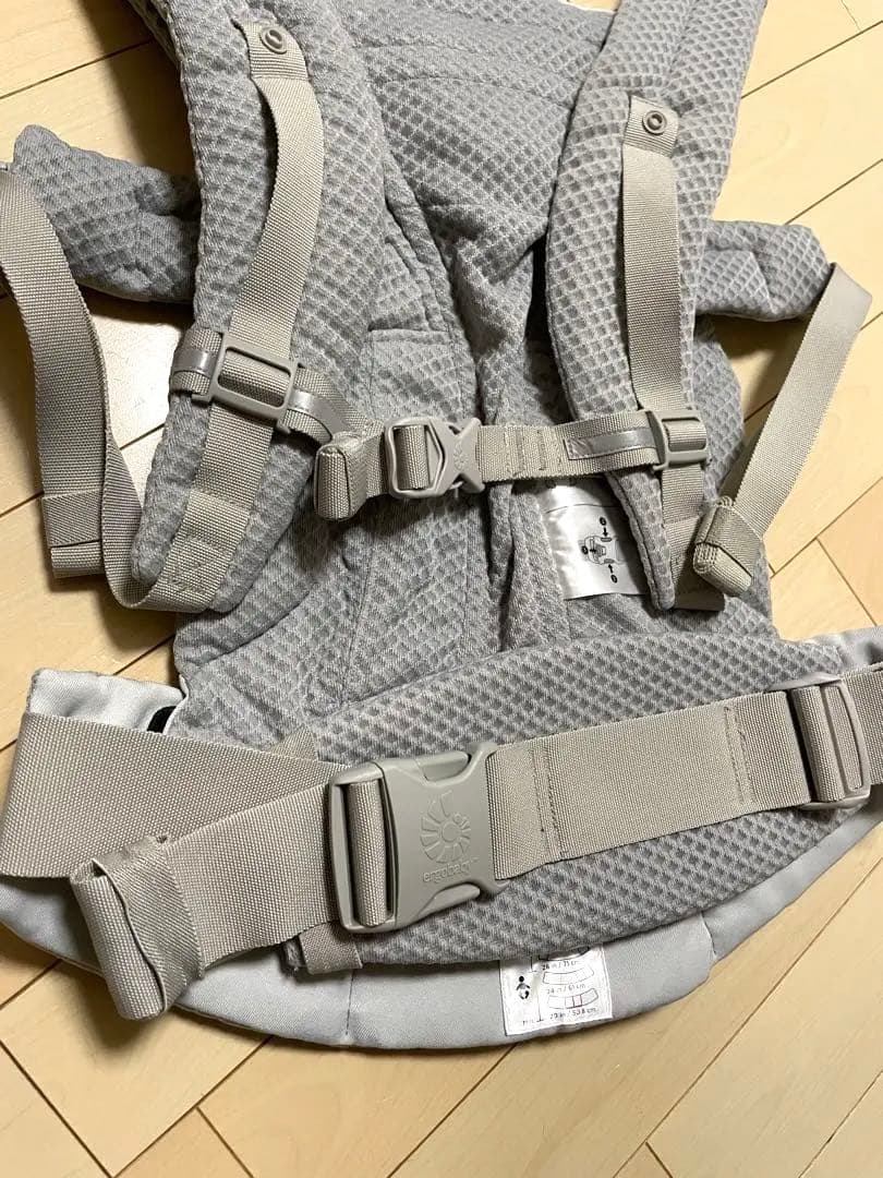 ergobaby オムニブリーズ 抱っこ紐 パールグレー メッシュ