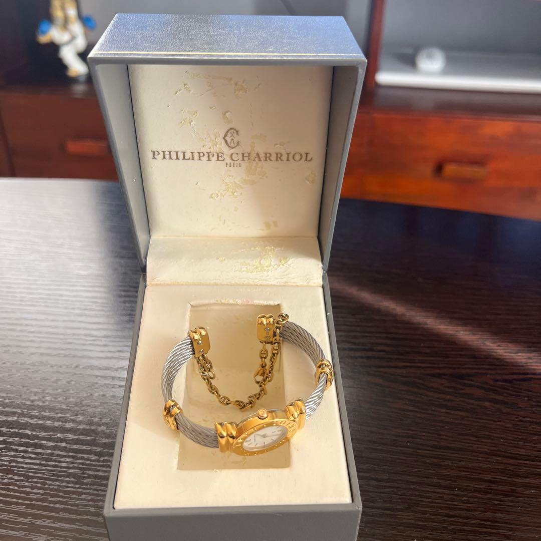 フィリップ・シャリオール サントロペ 腕時計 GP/SS レディース