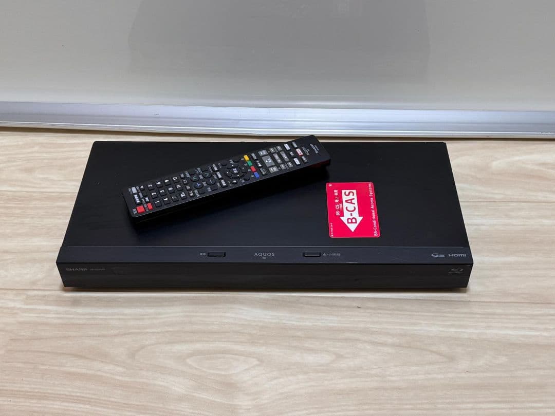 SHARP 2B-C05DW1 2021年製 BDプレーヤー