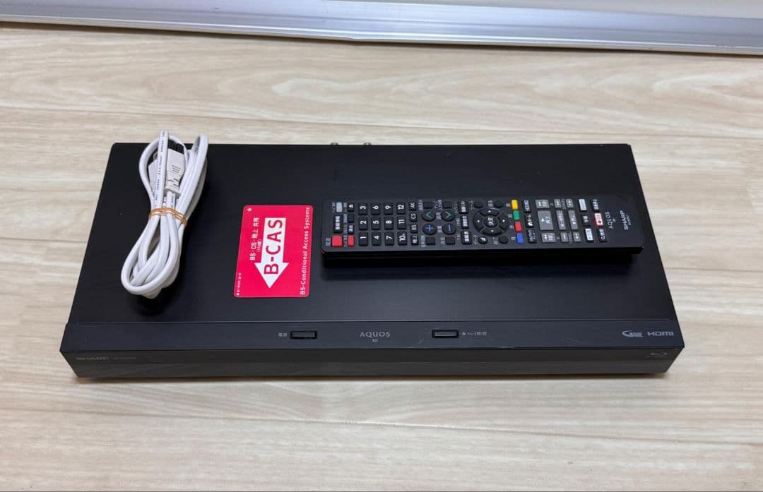 SHARP 2B-C05DW1 2021年製 BDプレーヤー
