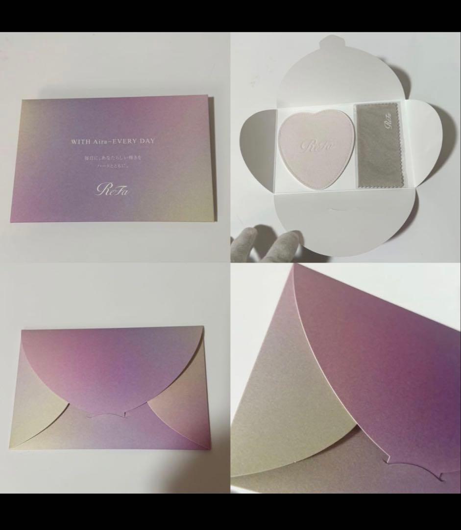 新品未開封 リファ ReFa ハートコーム ハートミラー シルキーパープル　会員