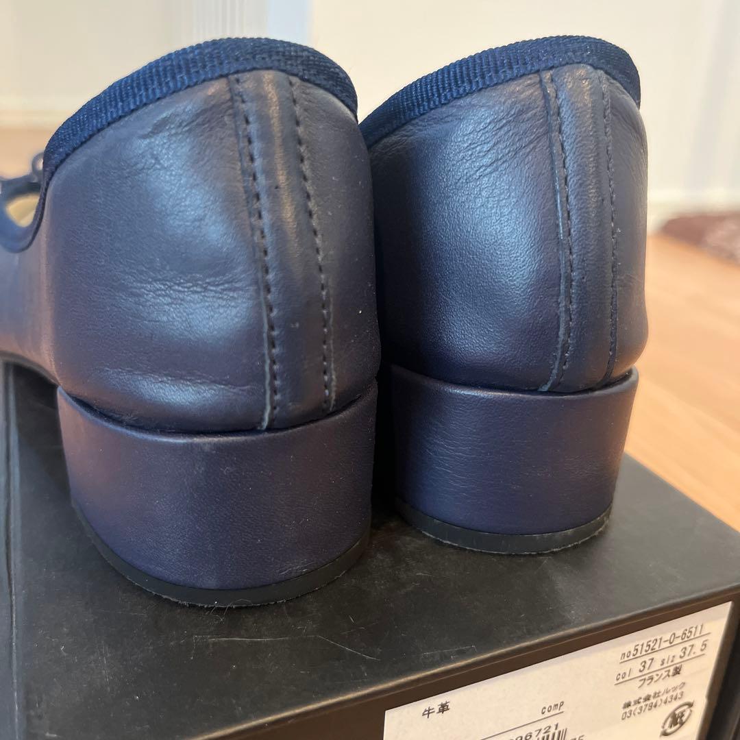 repetto バエレシューズ　ネイビー　37.5