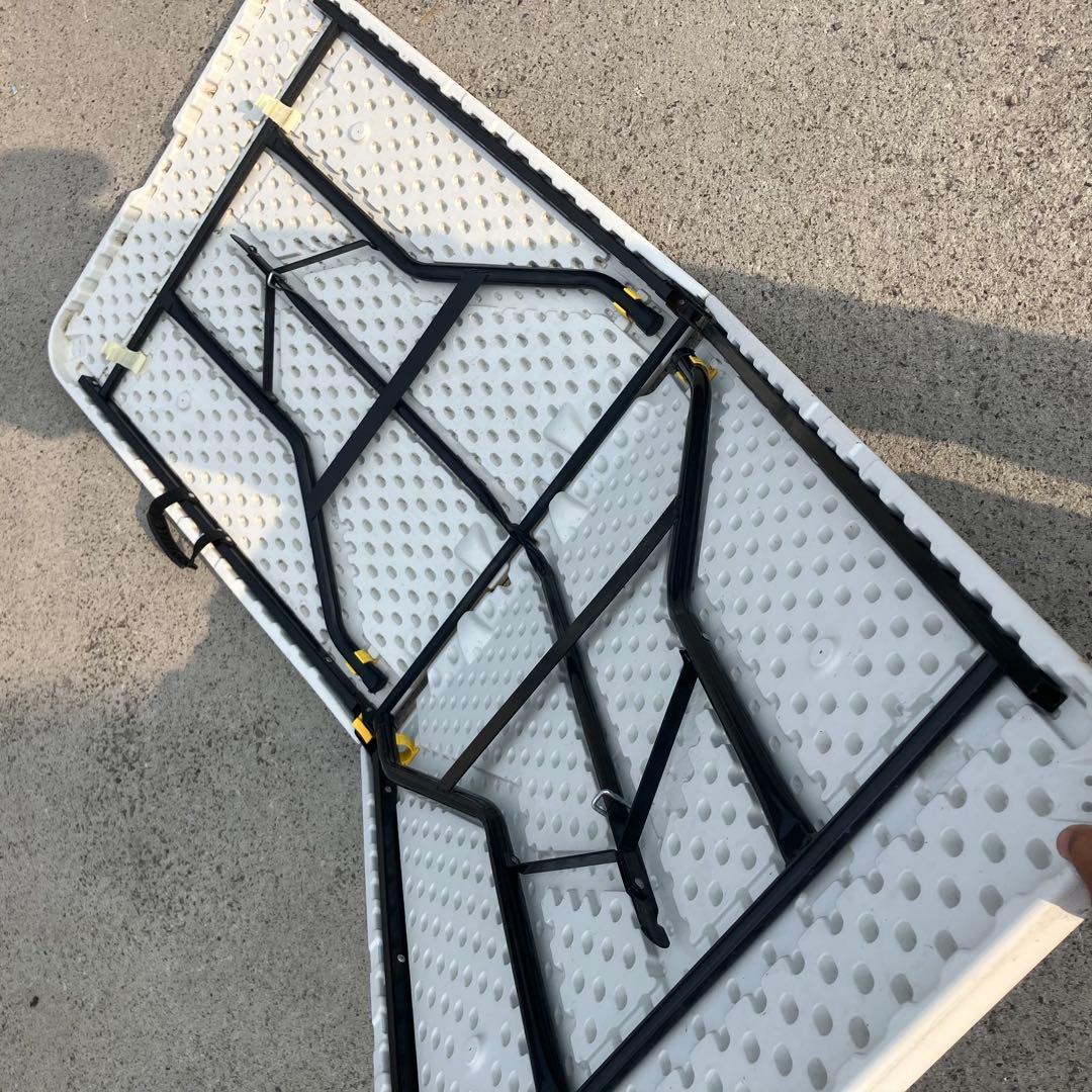 折りたたみ式 大型 アウトドアテーブル フォールディングテーブル 長机 レジャー