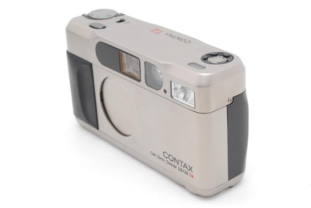【美品 箱付き】 コンタックス Contax T2 チタンシルバー