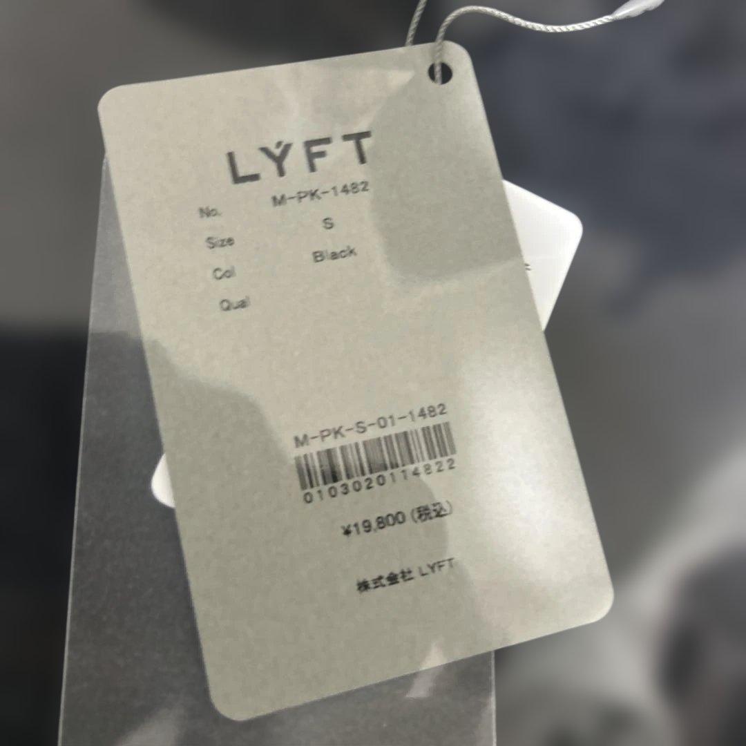 LYFT GOLD'S GYM パーカー S ブラック