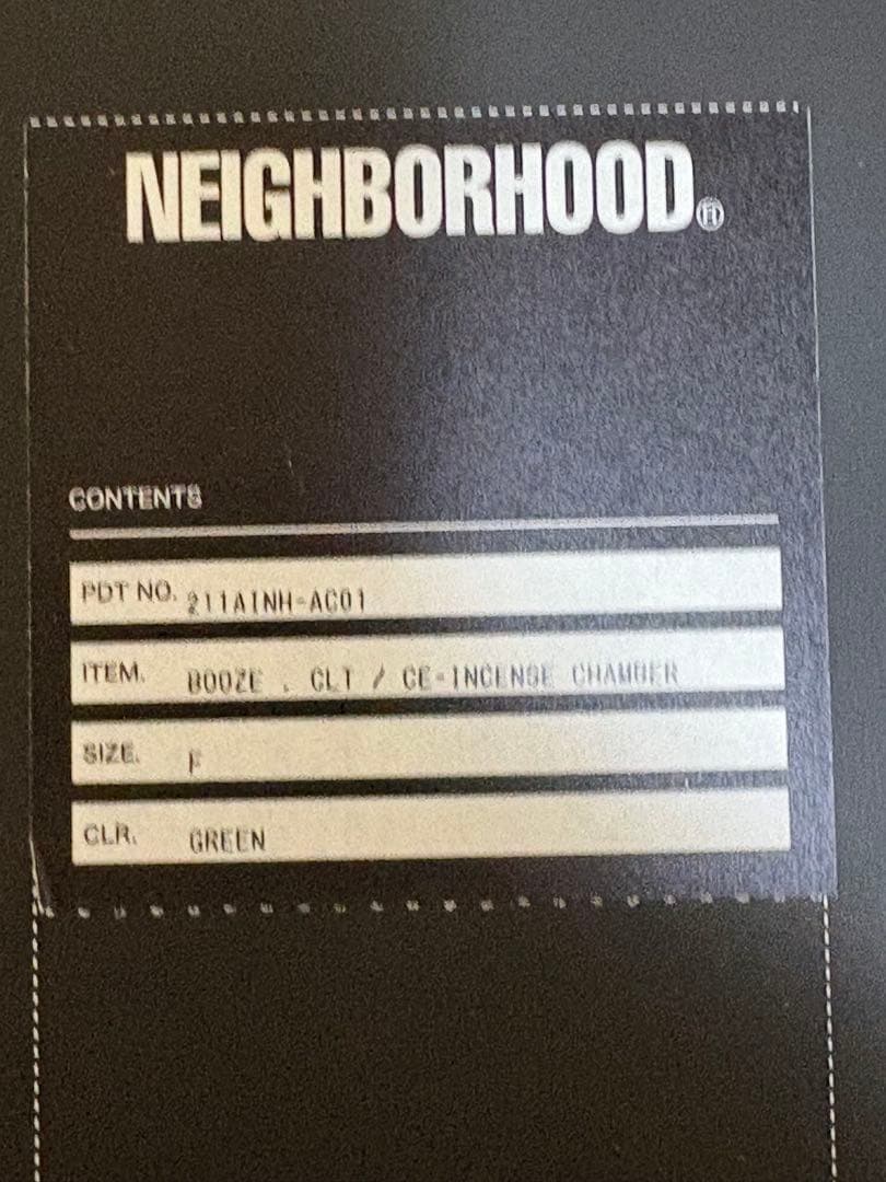 NEIGHBORHOOD チャンバー