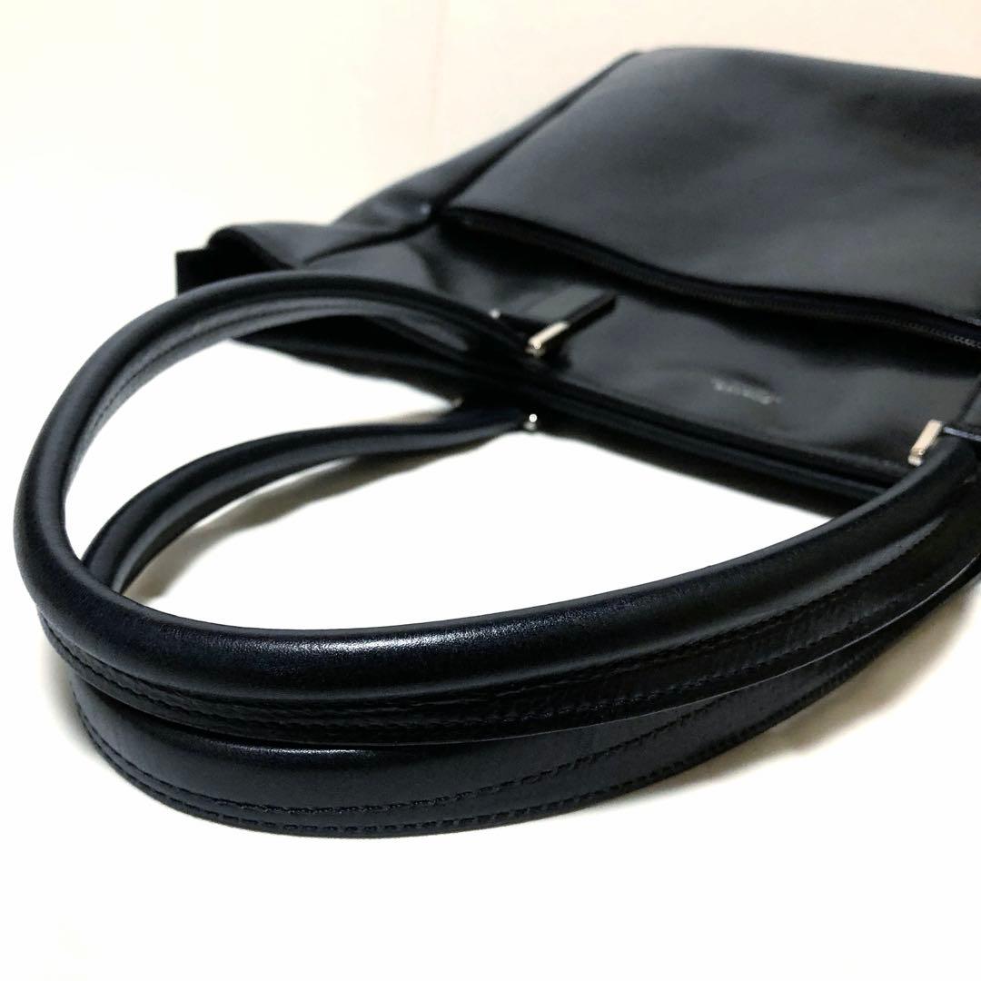 未使用級✨ ポーター クラーク トートバッグ L 黒 オールレザー 吉田カバン