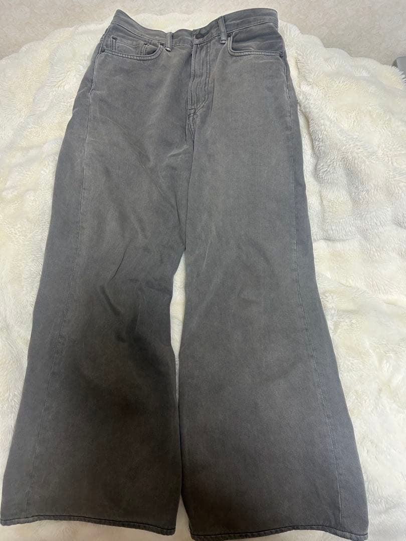 【美品】Acne studio リラックスフィットジーンズ 2022F グレー