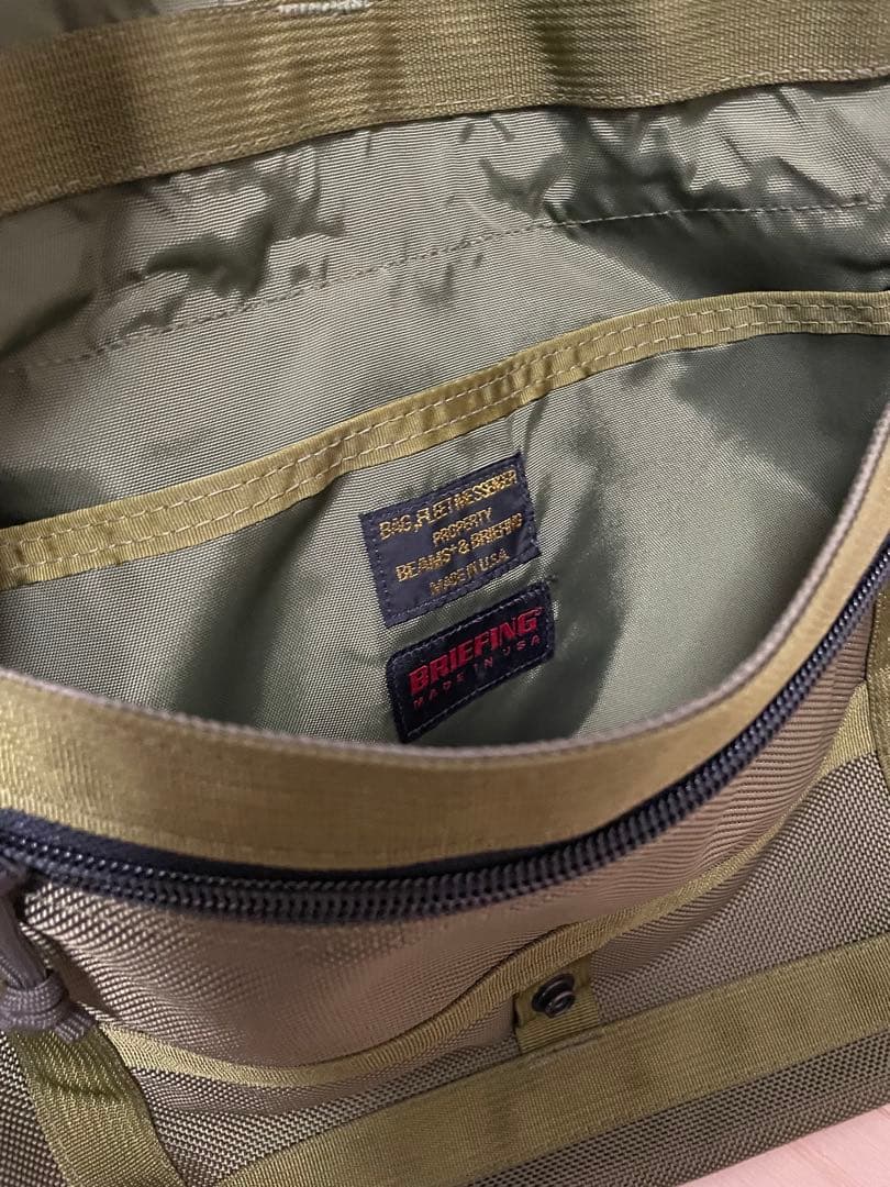 BEAMS PLUS 【別注】BRIEFING / MESSENGER BAG
