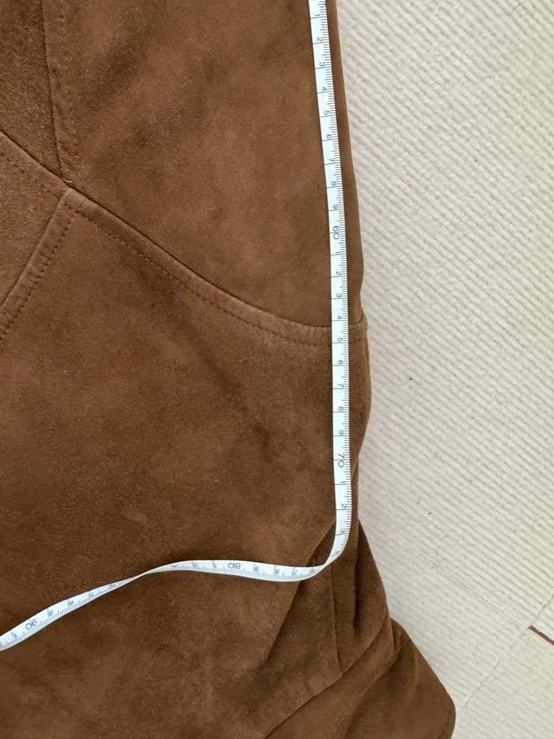 OLD ENGLAND メンズ スエードハーフコート