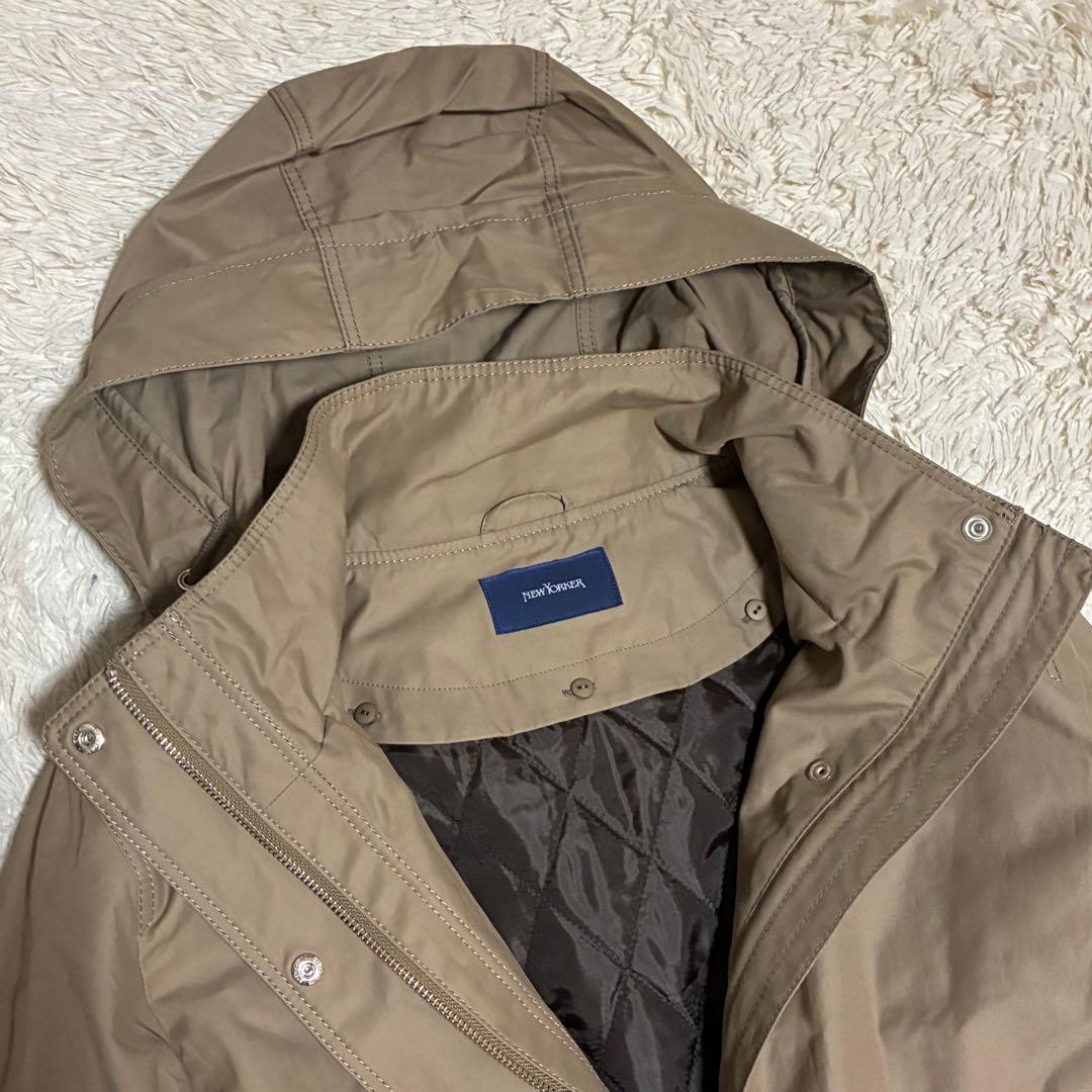NEW YORKER 2023 コットンナイロンツイル ライナー付きモッズコート