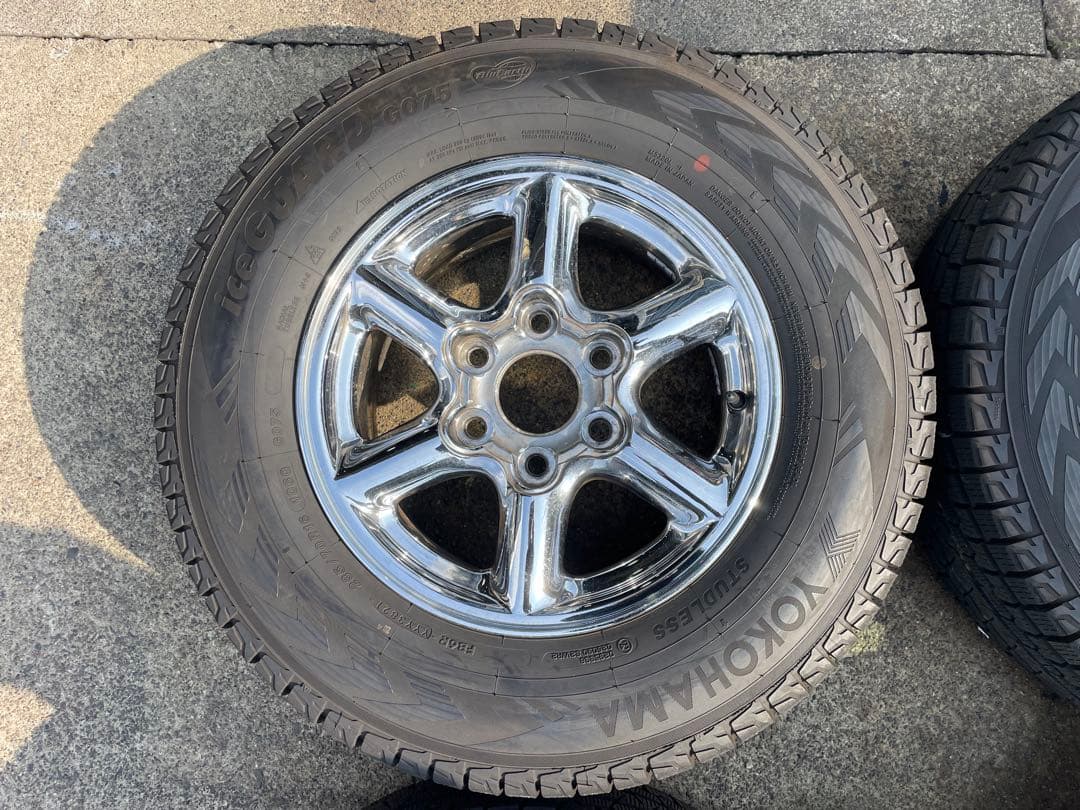 235/70R16 M14 GMC タホ スタッドレスタイヤホイール‼️バラ売り可