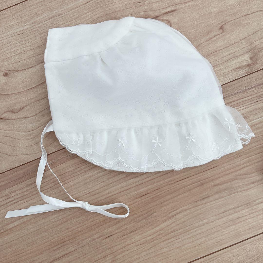 ミキハウス セレモニードレスセット(帽子＆靴下付き)