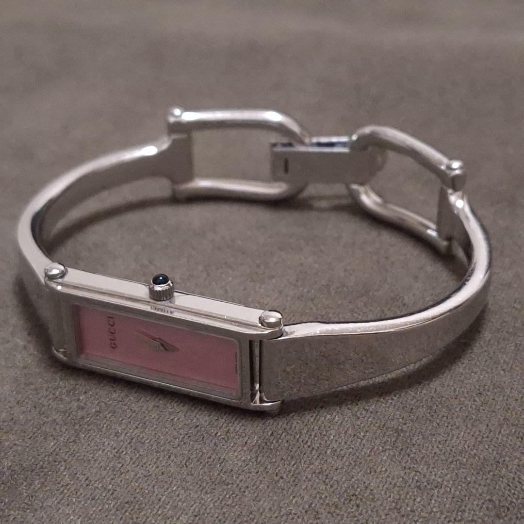 価格交渉歓迎❗ ♥️電池交換済　GUCCI グッチ1500L ピンクシェル
