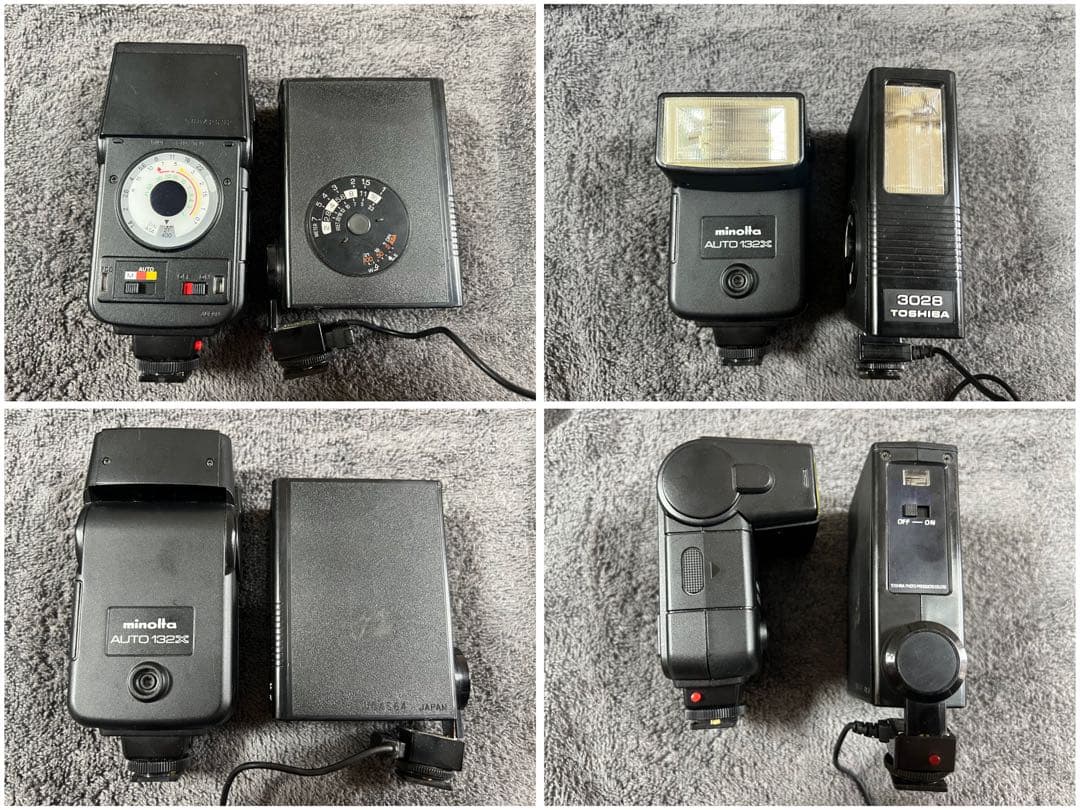 【O-895】カメラセット MINOLTA オリンパス ストロボ ジャンク