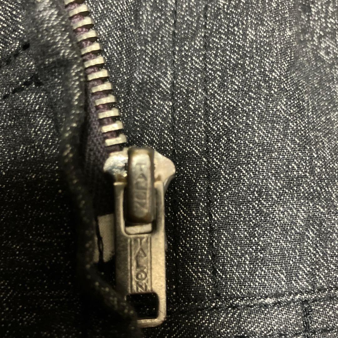 リアルマッコイズ　マッコイスポーツウエア　ワッペンジャケット　ブラック　38