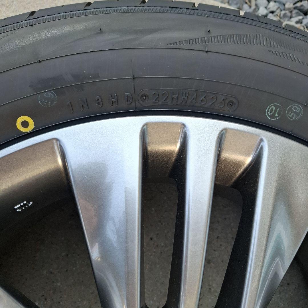 新型アルファード　40系　純正ホイール　タイヤ　18インチ　4本セット　新車外し