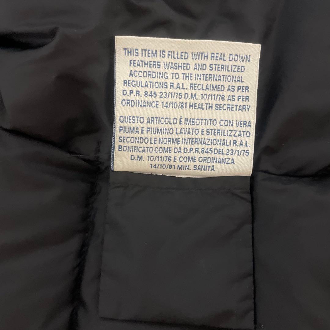 lalala様 MONCLER ブラック ダウンベスト ウエストベルト付き