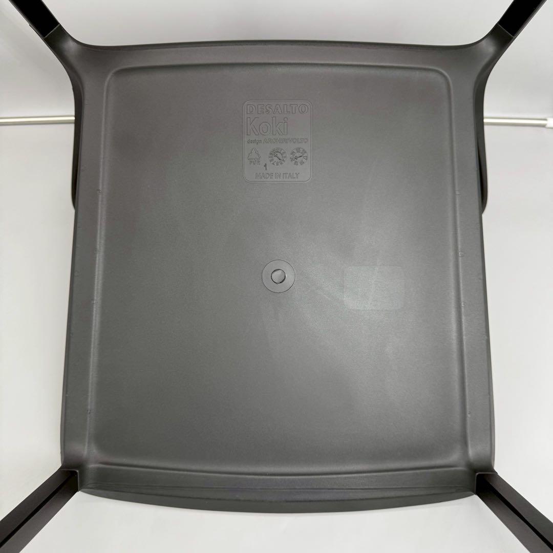 送料込　匿名配送　カッシーナ　コキ　KOKI スタッキングアームチェア　イス ②