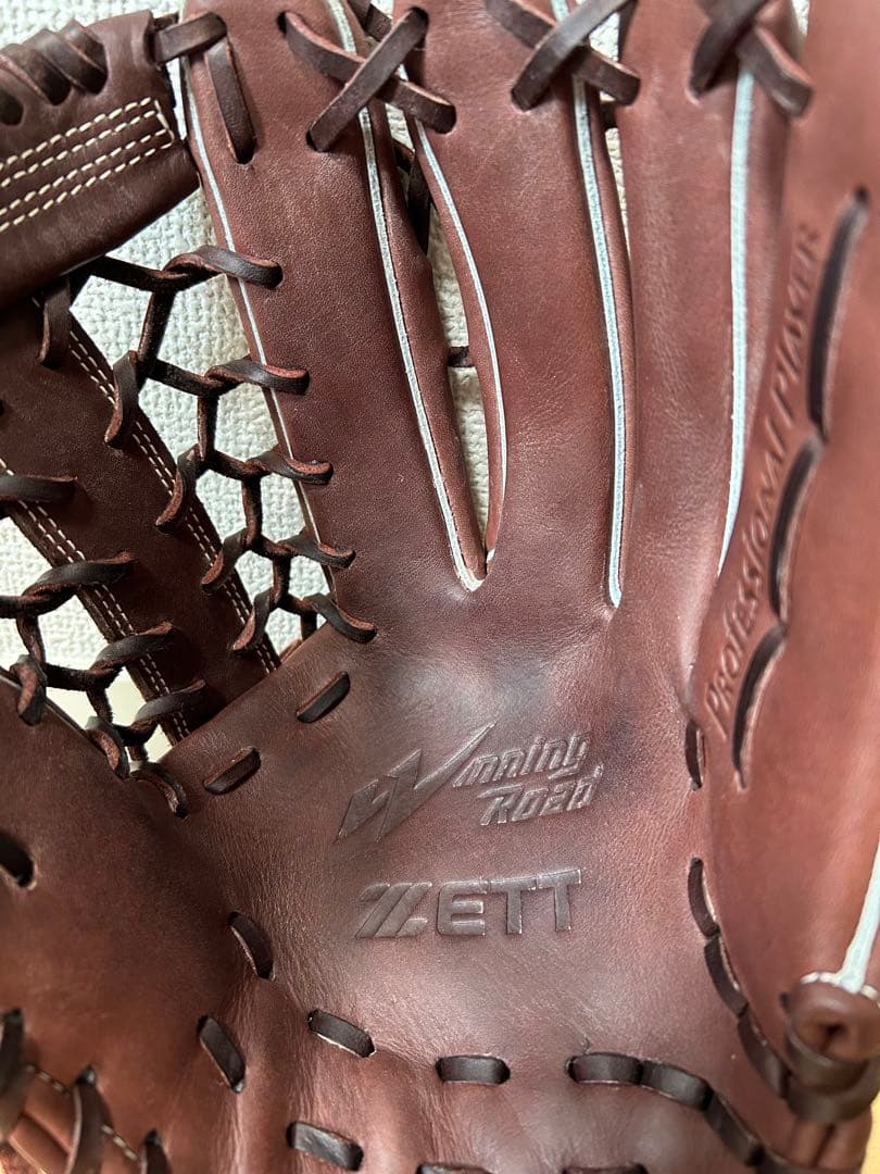 ZETT Wandit Road ブラウン 大人　軟式　外野用グローブ