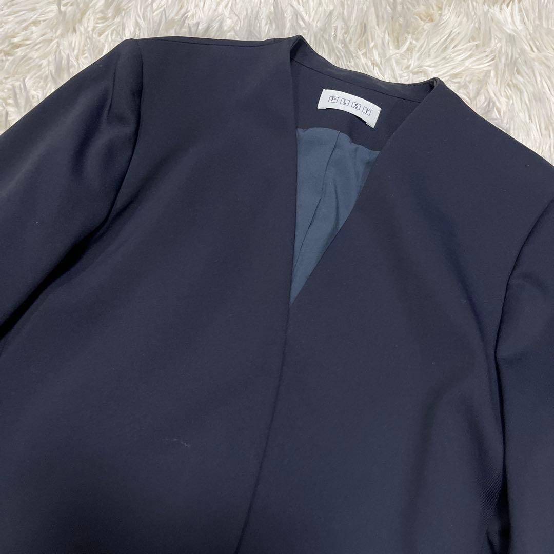 美品 PLST プラステ コンフォートリュクスパンツ スーツ セットアップ SM