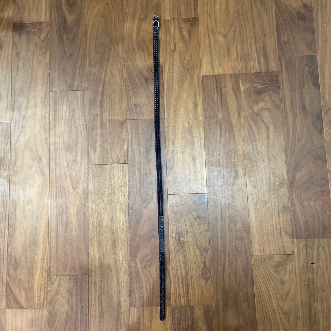 美品ANOTHER HEAVEN×HTC ピラミッドスタッズ ナローベルト 34