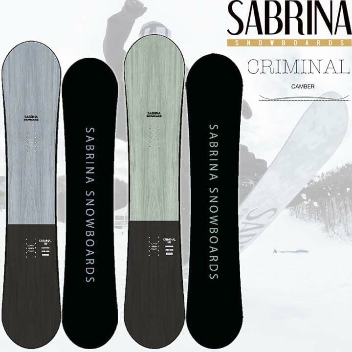 サブリナ　スノーボード　クリミナル 139cm LINK EXV2.0　サイズS