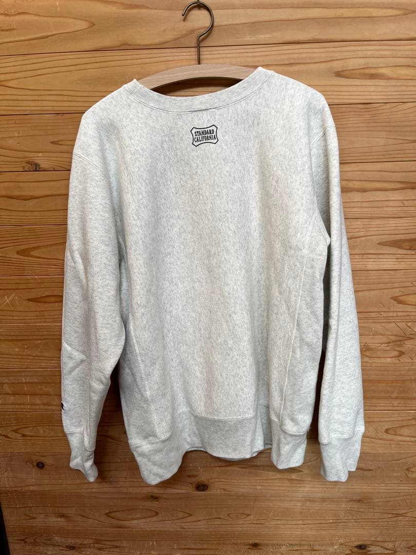 スタンダードカリフォルニアChampionR.W Crew Sweat グレーL